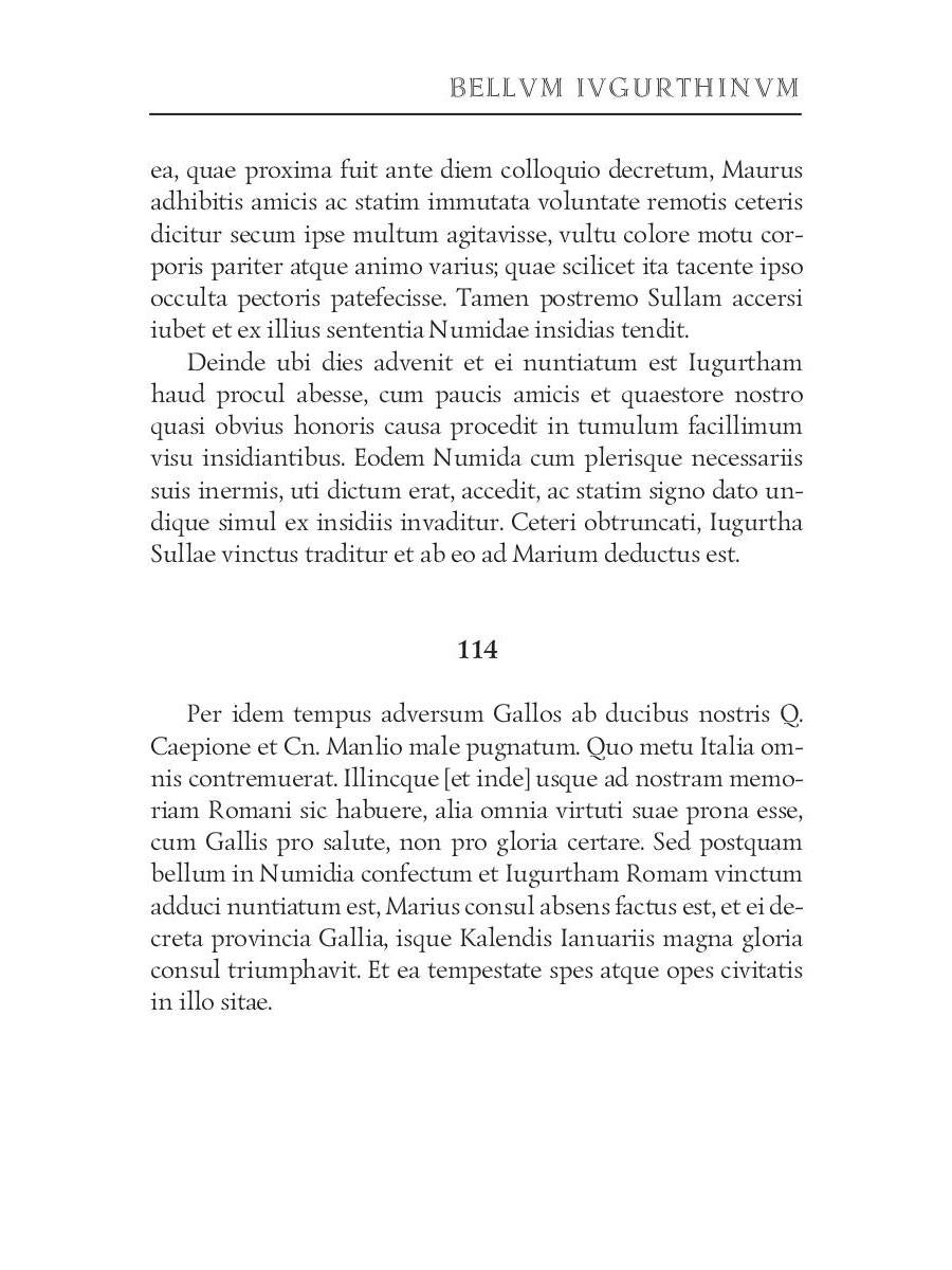 Bellum Iugurthinum = Югуртинская война: на англ.яз