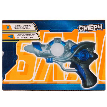 Бластер космический свет-звук, кор.30*21,5*5см ИГРАЕМ ВМЕСТЕ в кор.2*48шт