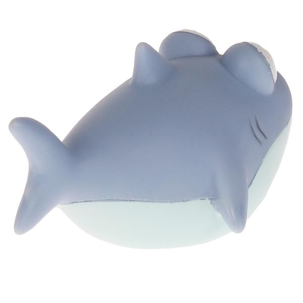 Игрушка пластизоль д/ванны акуленок 10 см в сетке, КОТЕ ТВ 1шт, пищевой, сетка КАПИТОШКА в кор.100шт