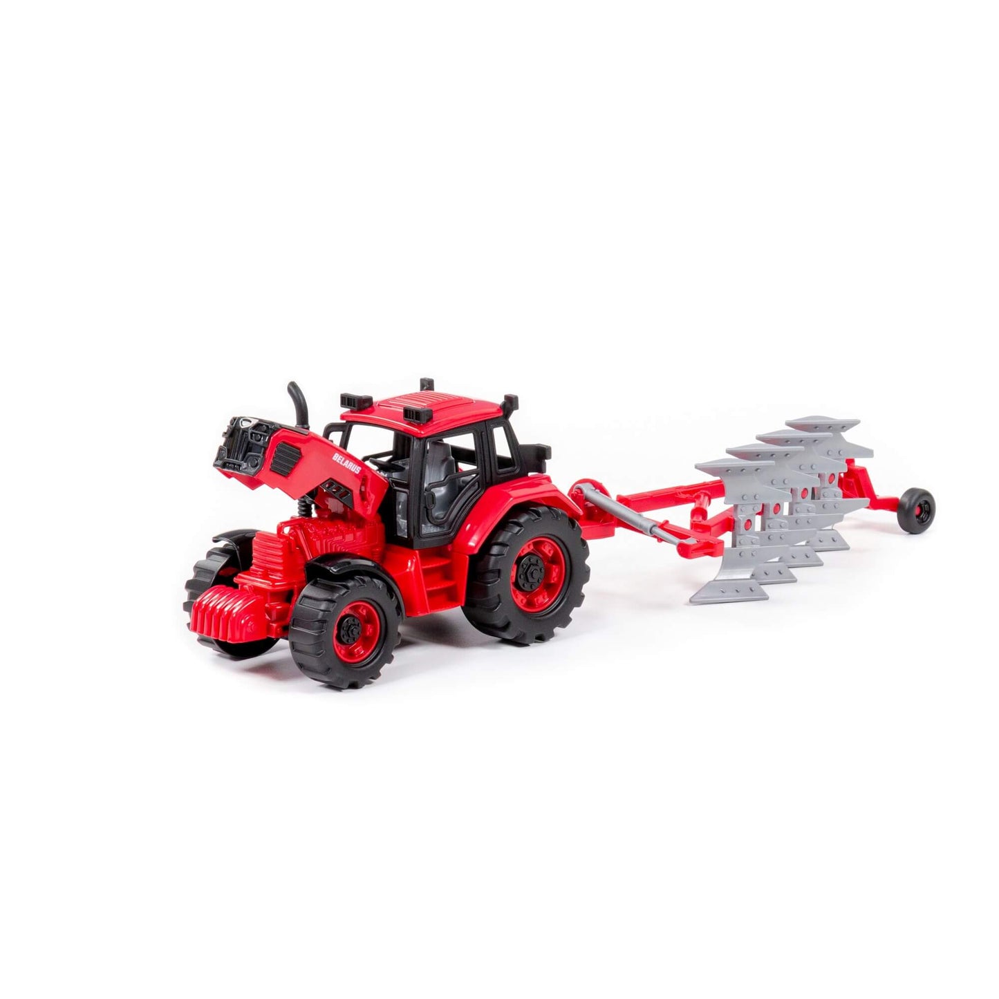 Полесье. Трактор "Belarus" с плугом арт.91338