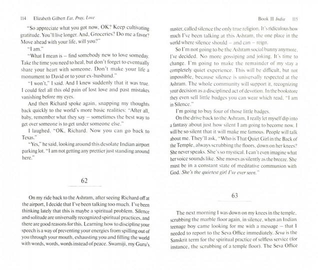 Гилберт. Есть, молиться, любить (Eat, Pray, Love). Адаптированная книга для чтения на английском языке. Intermediate.