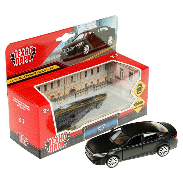 Машина металл KIA k7, 11,5 см, двери, инерция, кор. Технопарк в кор.2*48шт