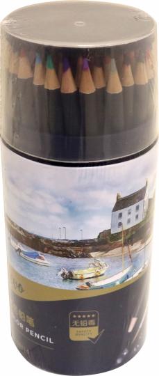 Карандаши акв. 72цв Deli 68114 Nuevo мет.туб.