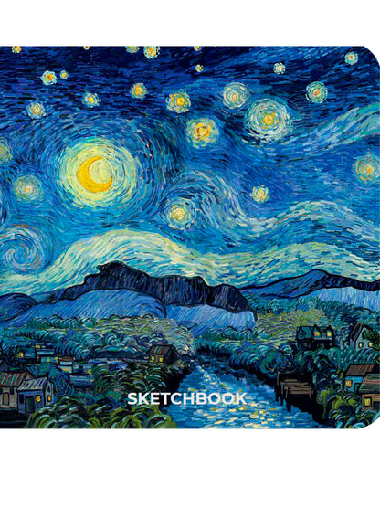 MyArt. СКЕТЧБУК "Ван Гог Премиум" Звёздная ночь