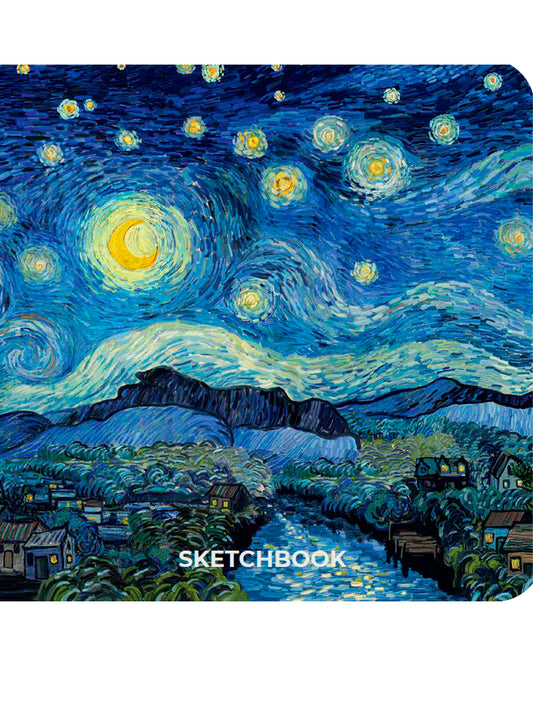 MyArt. СКЕТЧБУК "Ван Гог Премиум" Звёздная ночь