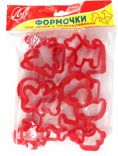 Набор формочек для пластилина из 12 шт. арт.11С 752-08 упак.15