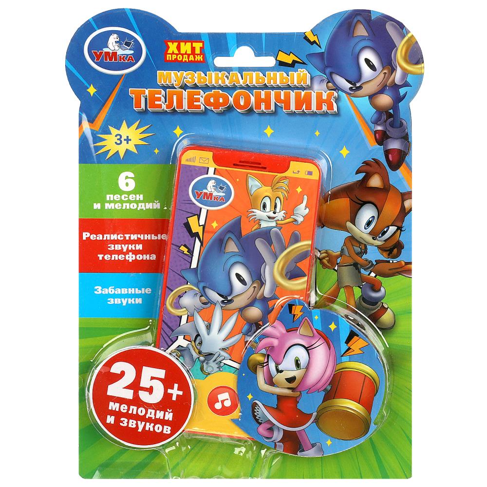 HT830-R59 Музыкальный телефончик 25+ песен и звуков.блист.бат. Умка в кор.120шт