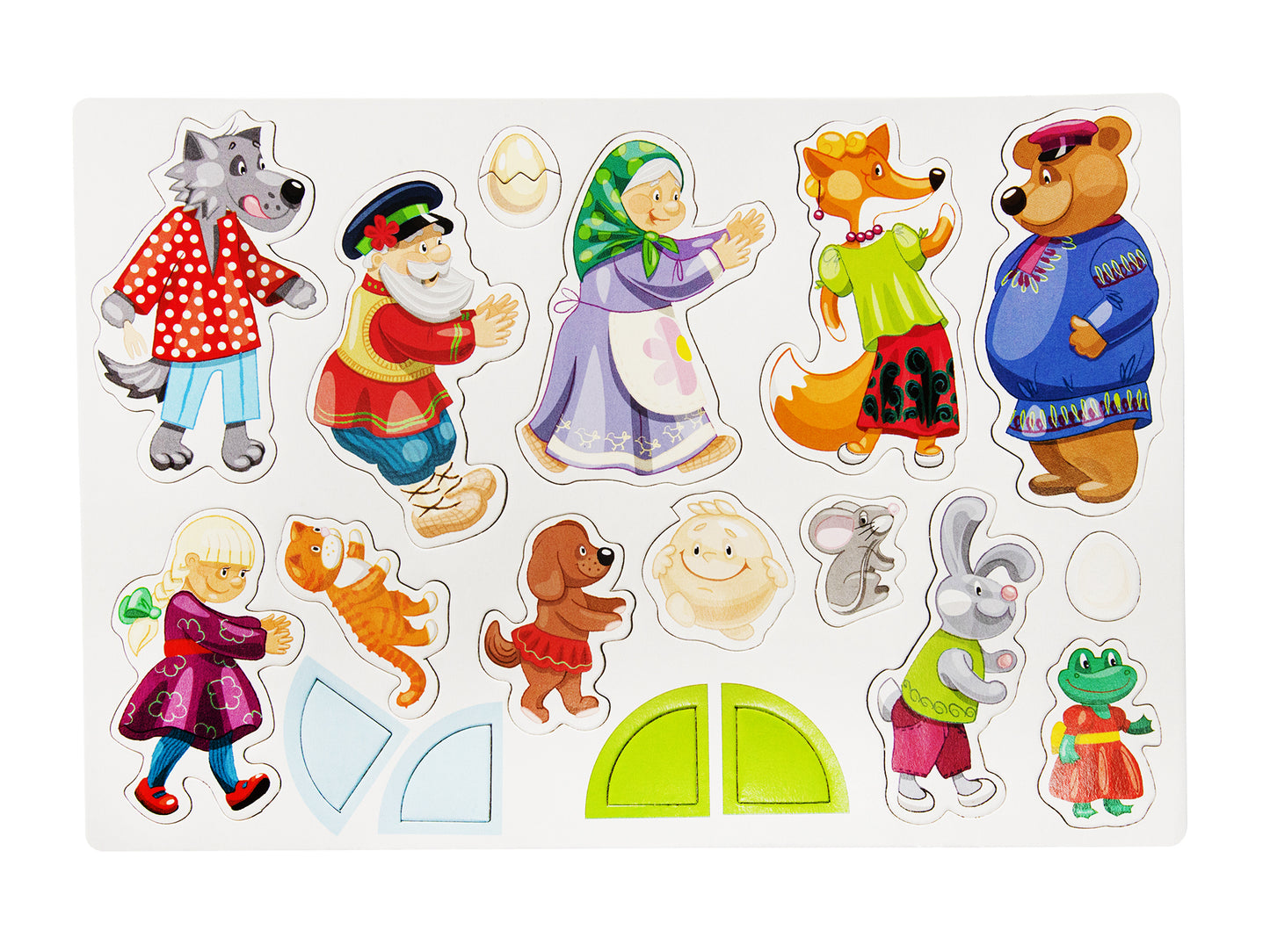 Игра магнитная "В гостях у сказки" Серия Магнитные истории (европодвес)