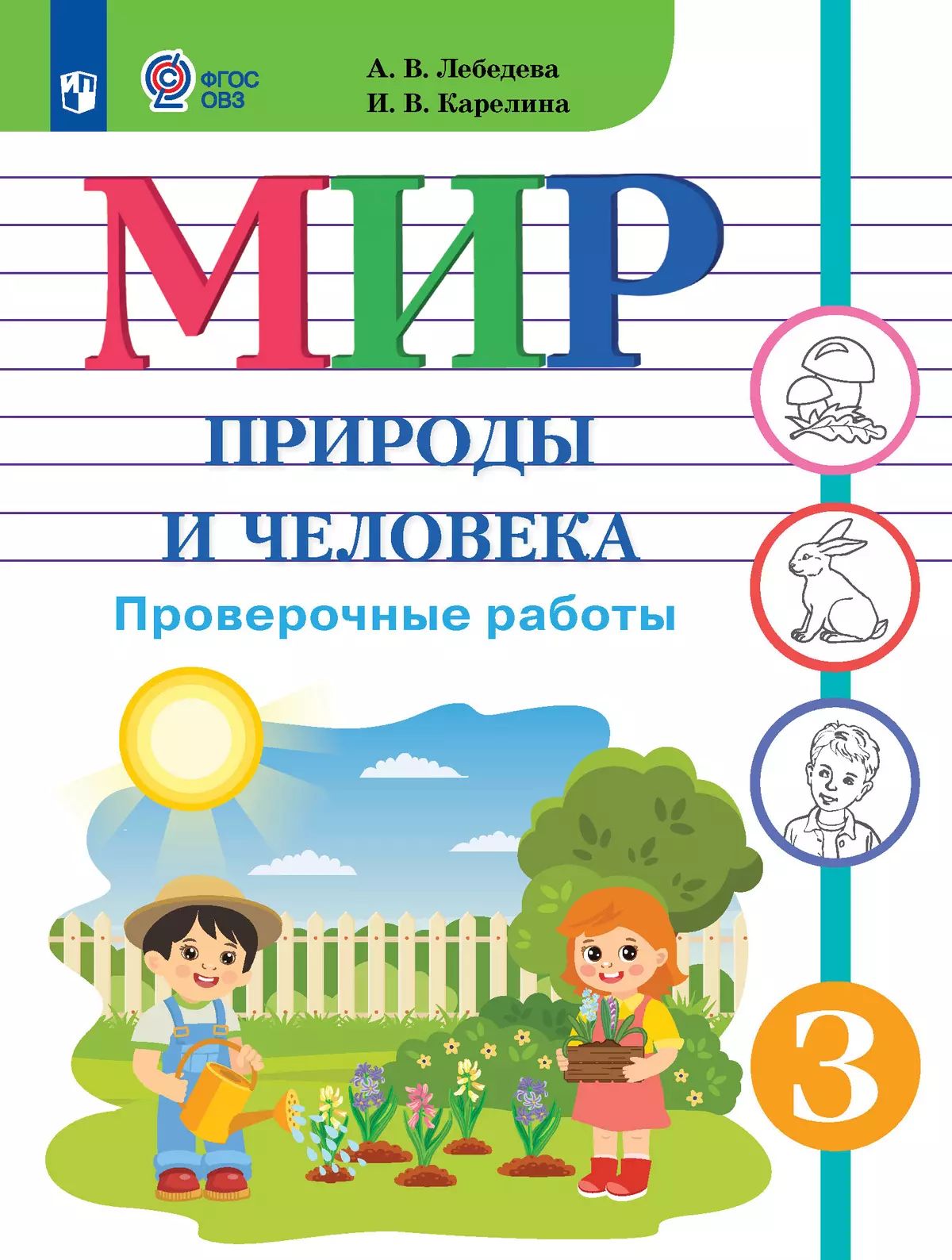 Лебедева. Мир природы и человека. 3 класс. Проверочные работы (для обучающихся с интеллектуальными нарушениями).