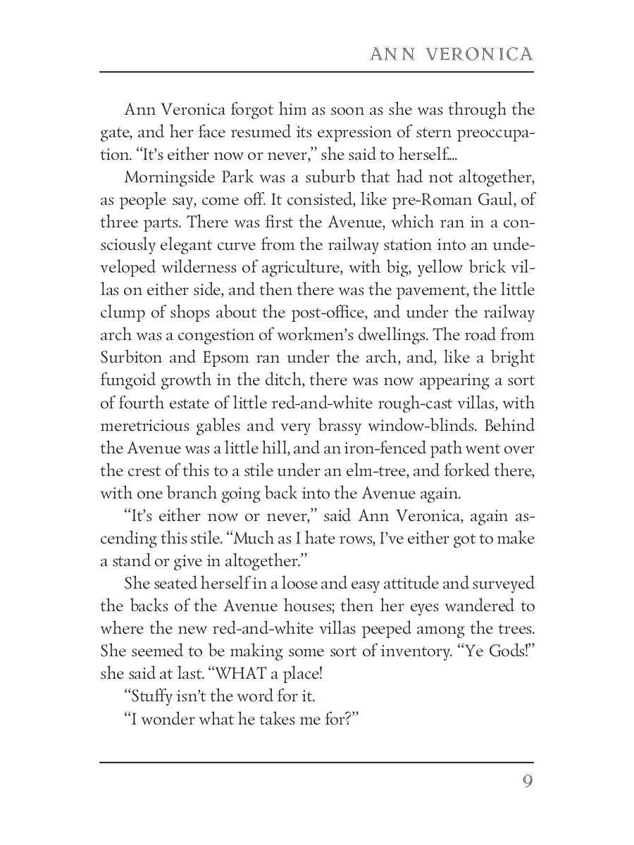 Ann Veronica: A Modern Love Story = Анна Вероника: история любви: на англ.яз