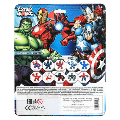 Антистресс тянучка, блистер Супер Флекс в кор.4*12шт