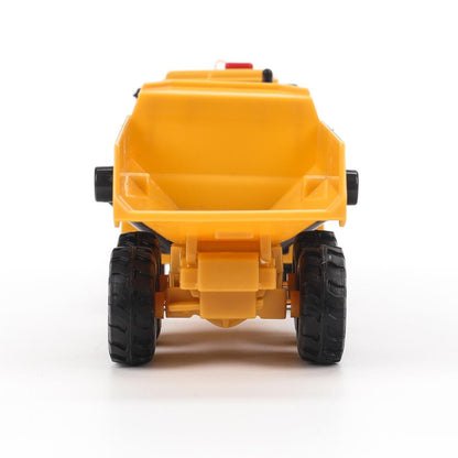Machine en métal de couleur noire VOLVO КАРЬЕРНЫЙ САМОСВАЛ 16 см, двер, подв дет, кор. Parc technologique dans le cor.2*36шт
