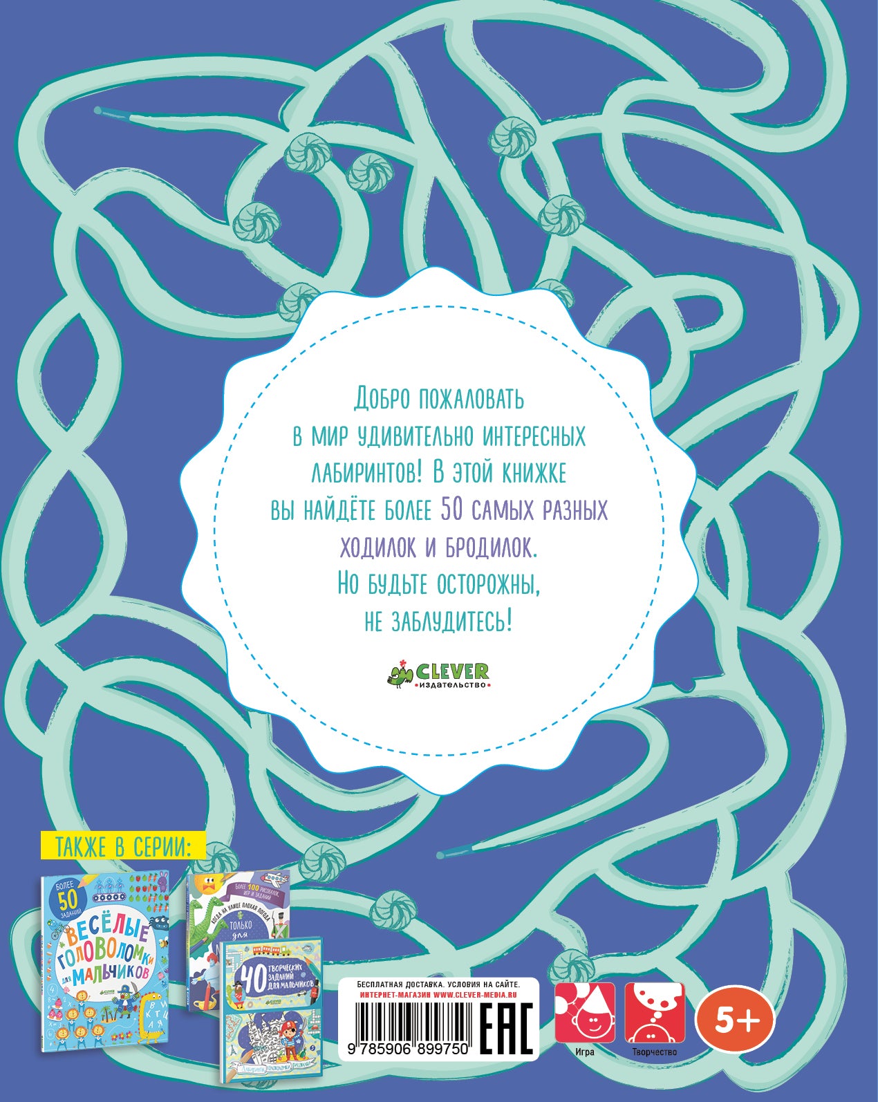 Занимательные лабиринты для мальчиков. Уилсон Бекки