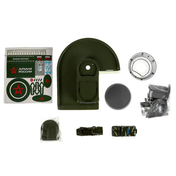 Игрушка пластик UAZ автопарковка база+2 машин.., 2 эт., гар.,лифт,запр.,кор. Технопарк в кор.2*12шт