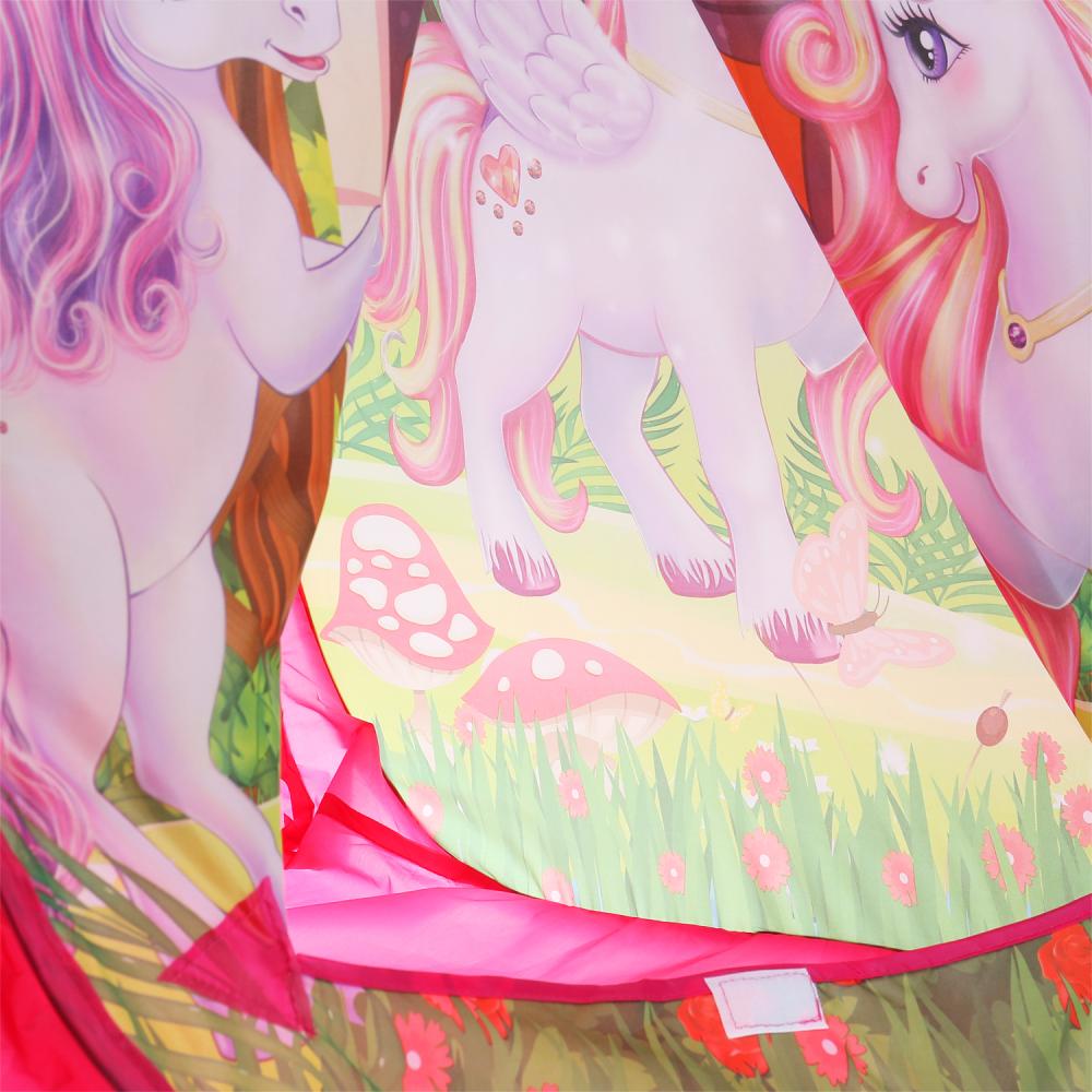 Играем вместе. Палатка "Единороги" детская игровая в сумке 81х90х81см, арт. GFA-UC0