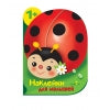 Наклейки для малышей. Божья коровка