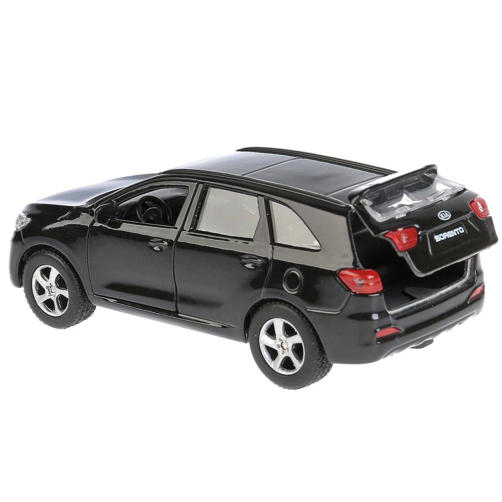 SB-17-75-KS-N(BL)-WB 274795 Машина металл KIA sorento prime, 12 см, двери, багаж., инерц., черный, к