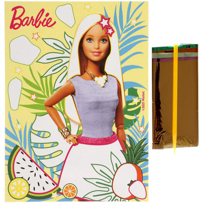 Набор д/детского тв-ва БАРБИ аппликация из фольги (17х23 см) МУЛЬТИ АРТ в кор.100шт