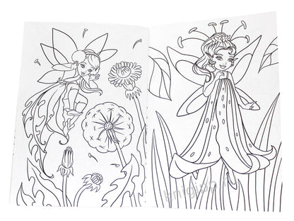 МОЯ РАСКРАСКА А4 чёрная. ВОЛШЕБНАЯ СТРАНА