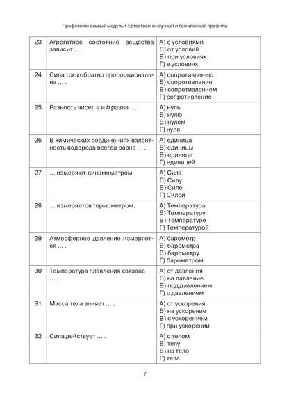 Типовые тесты по русскому языку как иностранному. Профессиональный модуль. Естественнонаучный и технический профили. I сертификационный уровень. (QR)