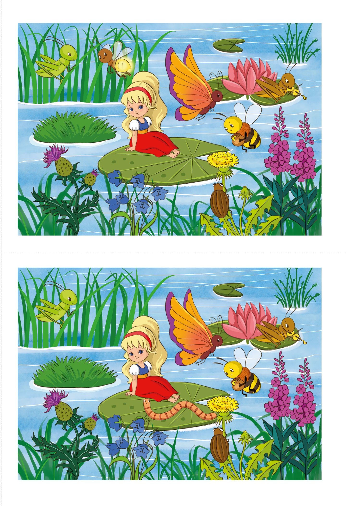 Дюймовочка. Игра на автоматизацию звука (Ч) (5 - 7 лет). ФАОП ДО. ФОП ДО. ФГОС ДО.