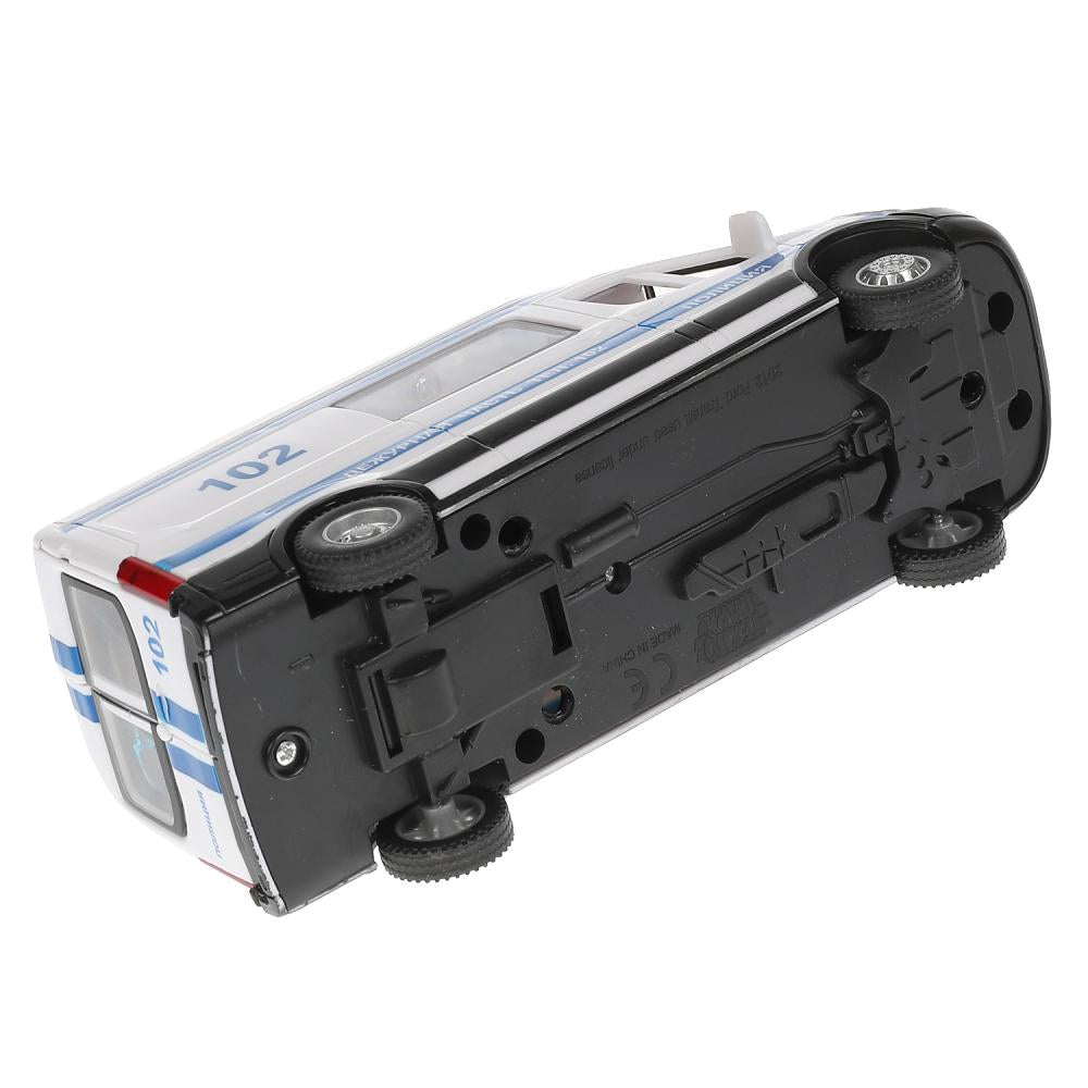 TRANSITVAN-16PLPOL-WH Machine en plastique noir FORD TRANSIT ROUGE 16 cm, double, 3 boutons, cor. Тех