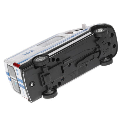 TRANSITVAN-16PLPOL-WH Machine en plastique noir FORD TRANSIT ROUGE 16 cm, double, 3 boutons, cor. Тех