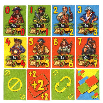 Les pirates. Уномания. Коробка с европодвесом. Cartes 72 шт. 85х62 mm. Умные игры в кор.40шт