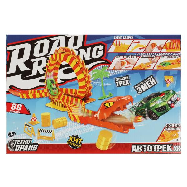 Véhicule avec catapulte, taille, cor.38*26*8 cm, ТЕХНОДРАЙВ dans cor.2*18шт