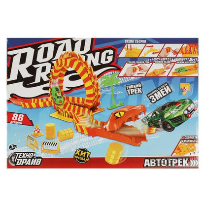 Véhicule avec catapulte, taille, cor.38*26*8 cm, ТЕХНОДРАЙВ dans cor.2*18шт