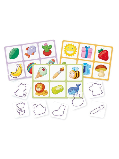 ЛОТО ПЛАСТИК "КОНТУРЫ" СЕРИЯ 10КОР ПЛАСТИК в кор.14шт