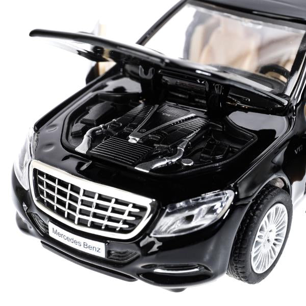 Машина металл свет-звук MERCEDES-BENZ s 600, 14,5 см, двери, инерция Технопарк в кор.2*24шт