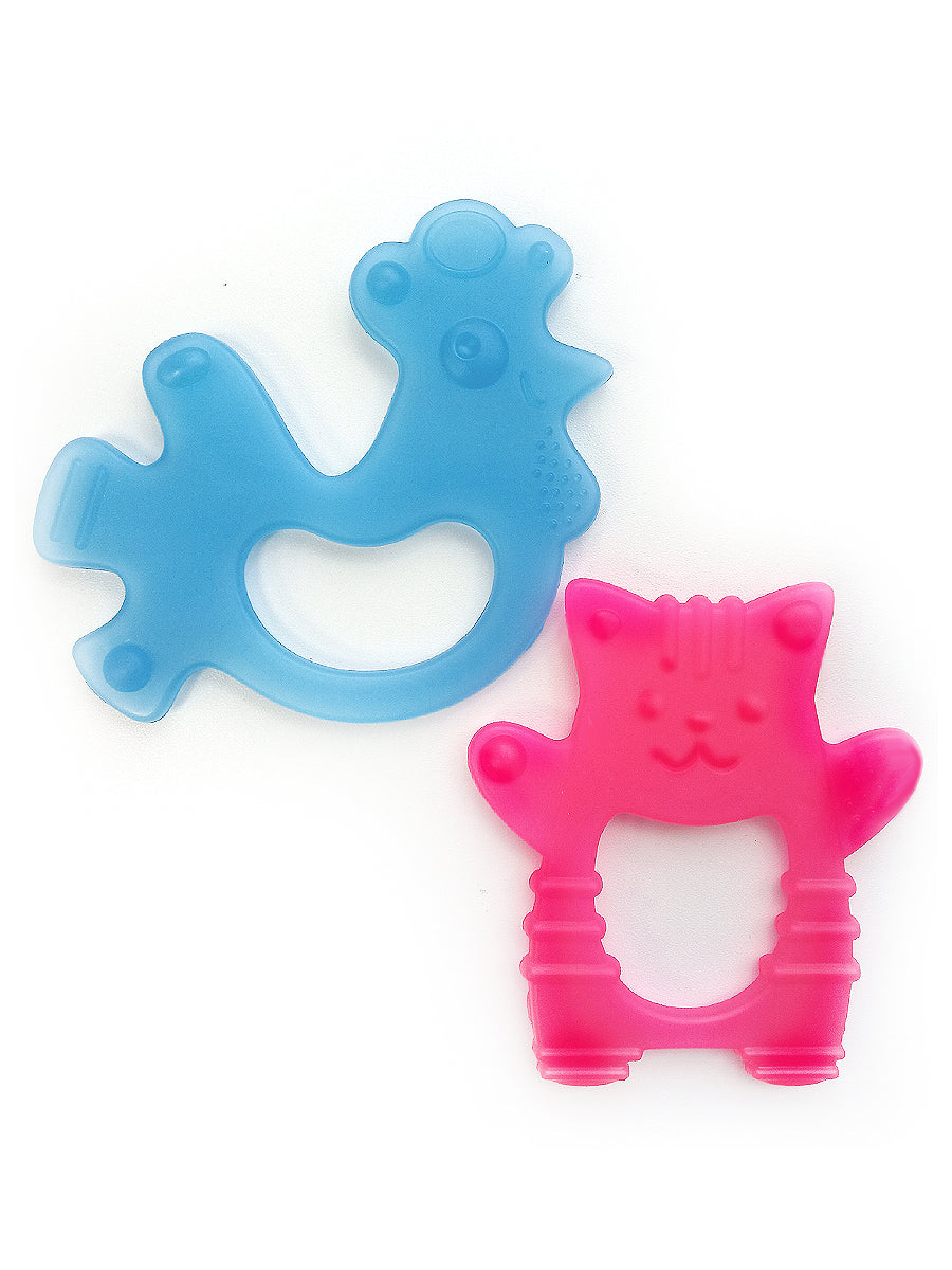 Прорезыватели комплект "Котик и Петушок" Детские игрушки