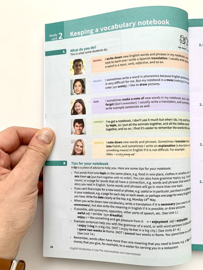 Книга «Английская лексика в употреблении» для уровня Pre-Intermediate и Intermediate с ответами и расширенной электронной книгой