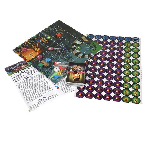 Битлджус. Квест. Настольная игра-квадрат. Премиум. 300х300х50 мм. Умные игры в кор.10шт