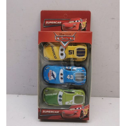 Машина металл ROAD RACING набор тачек 7 см, 3 шт, в ассортименте, кор., инерц Технопарк в кор.4*120наб