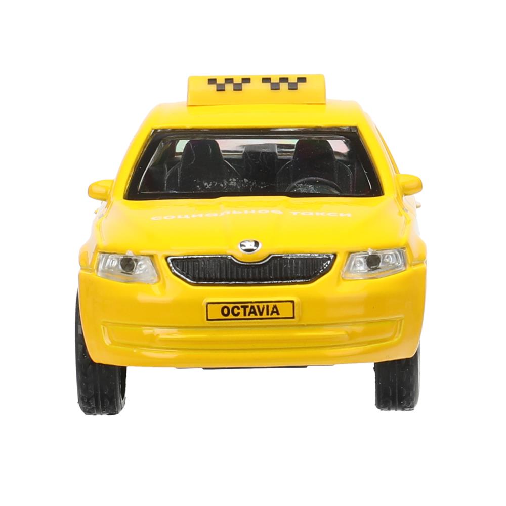 Machine en métal SKODA OCTAVIA 12 см, double, bagage, инерц.соц ТАКСИ кор. Parc technologique dans le cor.2*36шт