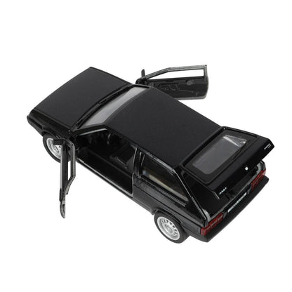 Machine en métal pour LADA Lada 2108 "СПУТНИК", 12 cm, extérieur, sac, moteur, dans la carrosserie du parc technologique dans la carrosserie 2*36 pouces