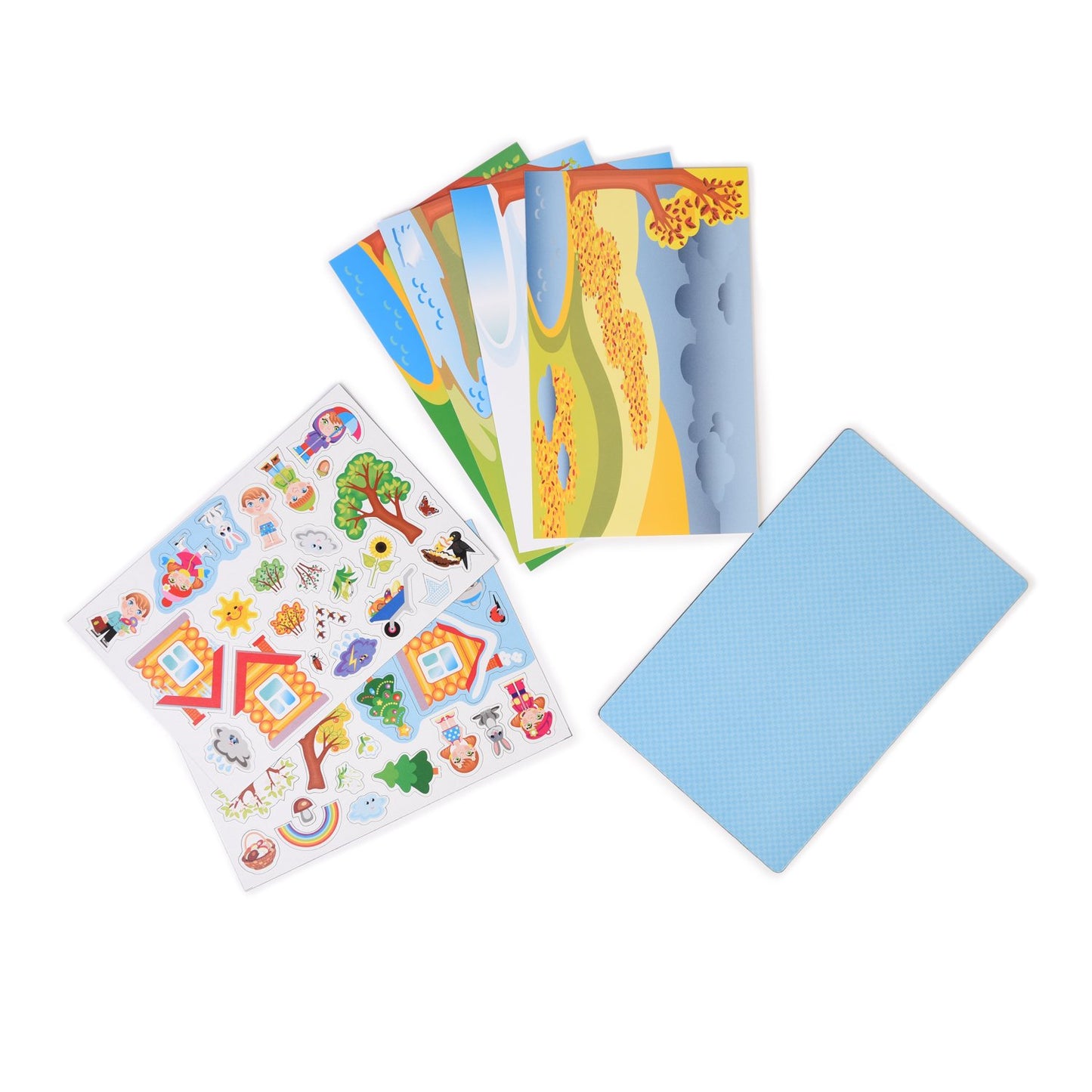 Игра магнитная "Времена года" Серия Магнитные истории (европодвес)