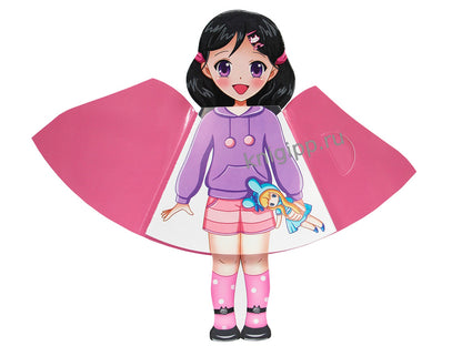 КУКЛА-КНИЖКА. МИЛАША И ЕЁ ПИТОМЦЫ