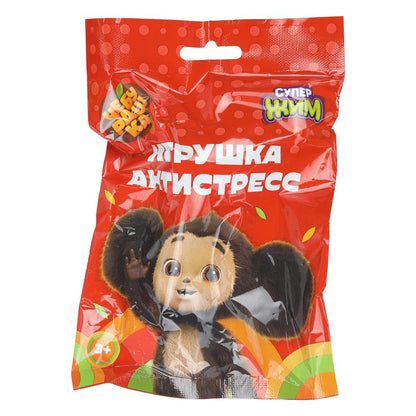 Супер жмяка мандарин 5 см Супер Жим в кор.6*28шт