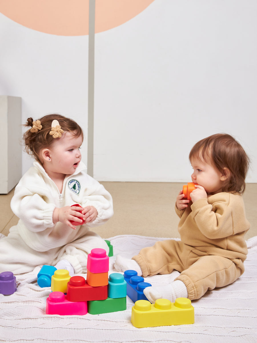 01584 ЦАРСТВО 188023 МЯГКИЕ КИРПИЧИКИ. КОНСТРУКТОР ИЗ МЯГКОГО МАТЕРИАЛА ДЛЯ САМЫХ МАЛЕНЬКИХ. 14 ДЕ