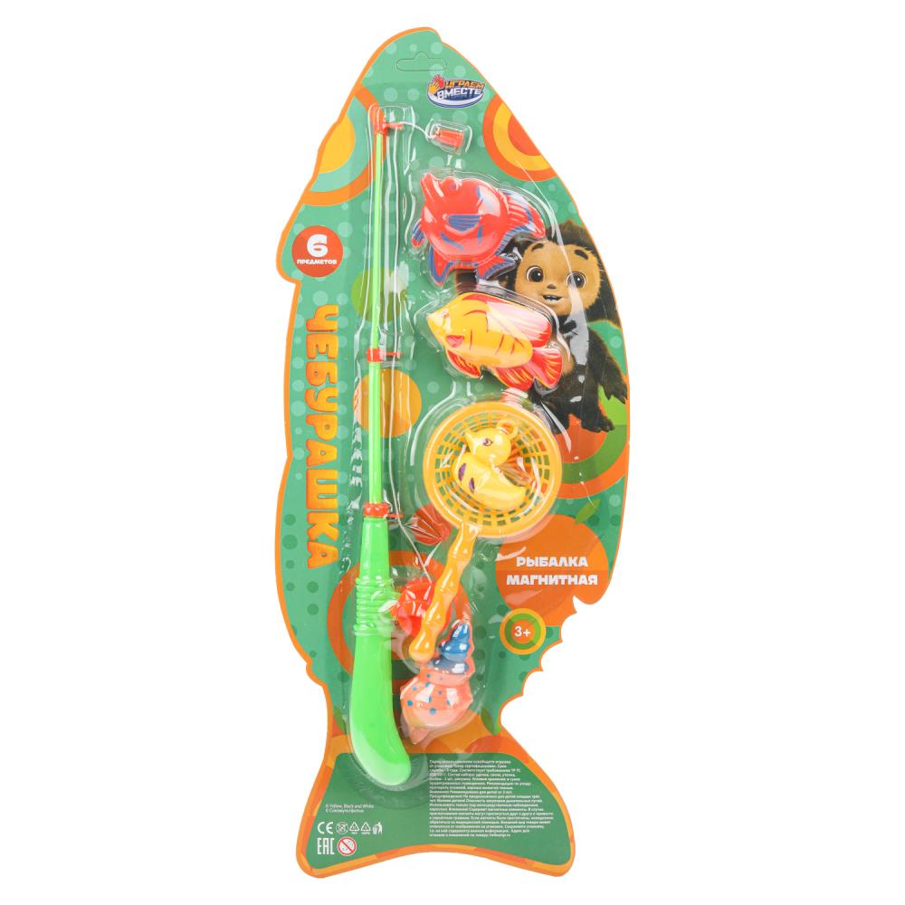 Игра рыбалка Чебурашка блист.53*22*3,5см ИГРАЕМ ВМЕСТЕ в кор.2*36шт