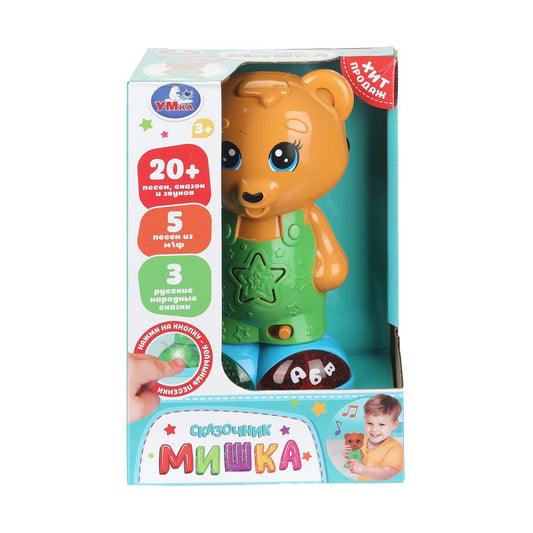 Сказочник мишка 20+ песен, сказок и звуков в кор. Умка в кор.72шт