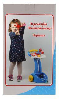 Совтехстром.Игровой набор с тележкой "Маленький доктор" арт.У867 /4