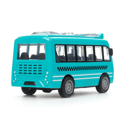 Machine en plastique АВТОБУС 12 см, инерция, дверь Технопарк в кор.2*120шт