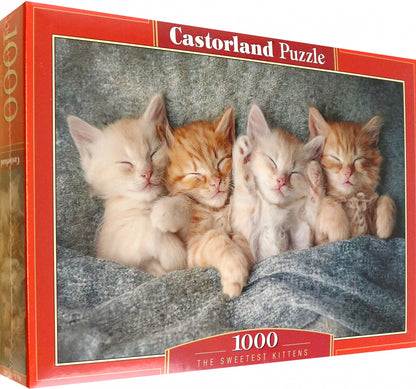 Пазл CastorLand 1000 деталей Милые котята