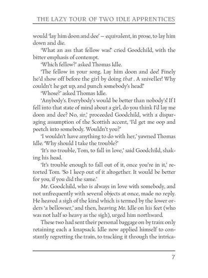 The Lazy Tour of Two Idle Apprentices = Ленивое путешествие двух досужих подмастерьев: кн. на англ.яз