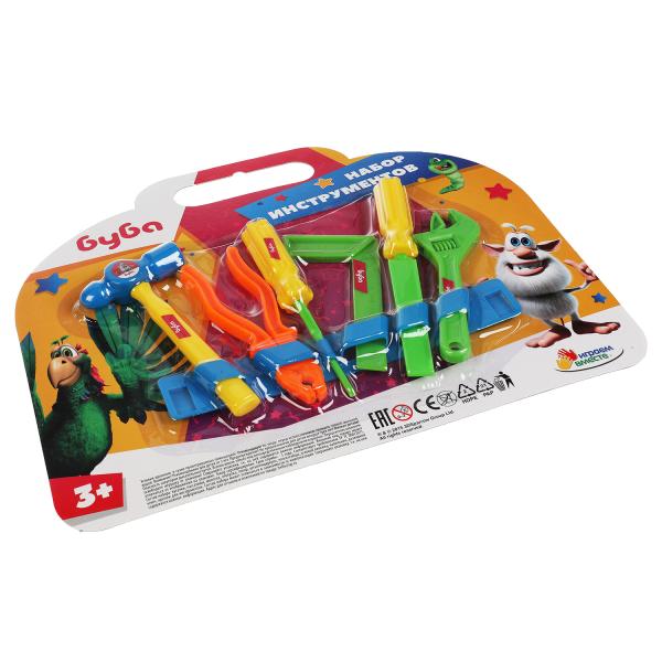 Набор инструментов БУБА блист.26,5*21,5*4см ИГРАЕМ ВМЕСТЕ в кор.2*120шт