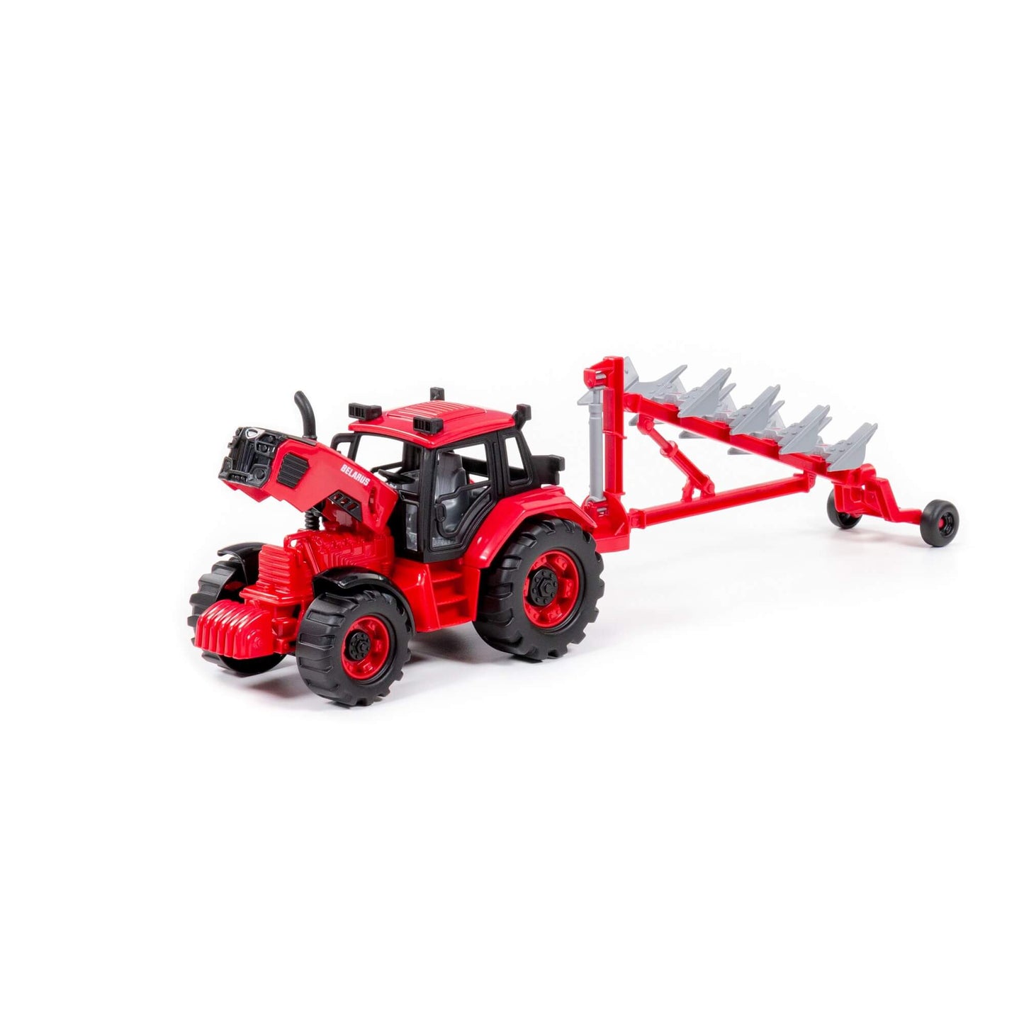 Полесье. Трактор "Belarus" с плугом арт.91338